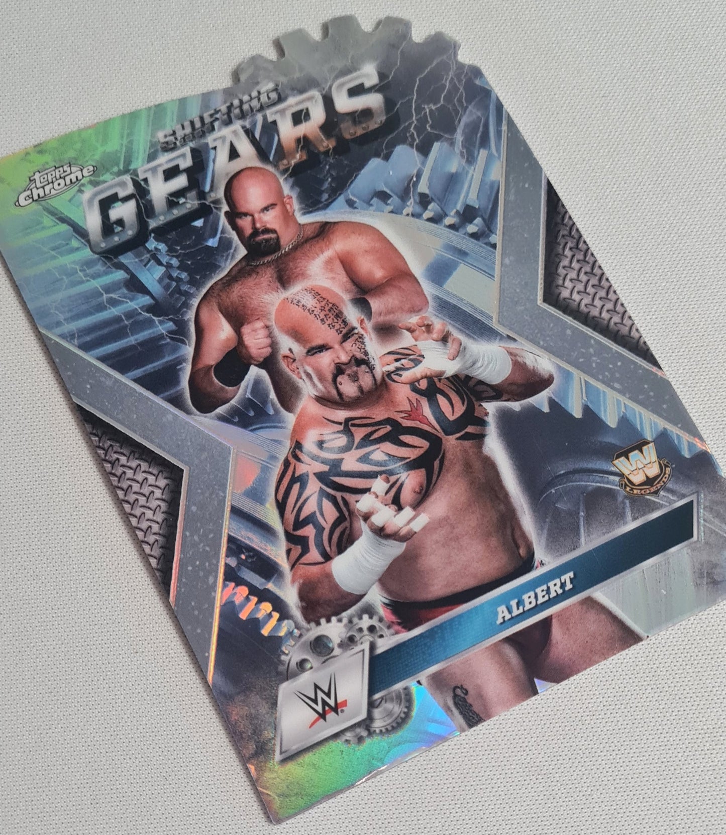 Albert - 2025 Topps Chrome WWE Wrestling "Shifting Gears" #SG-AL
