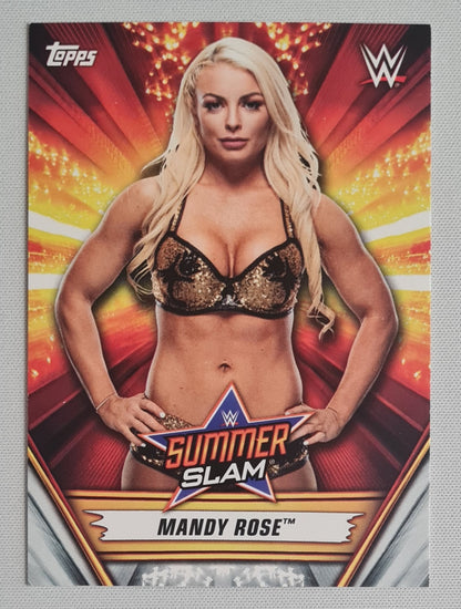 Mandy Rose - 2019 Topps WWE Wrestling SUMMERSLAM Superstar #47