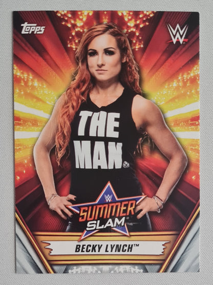 Becky Lynch - 2019 Topps WWE Wrestling SUMMERSLAM Superstar #44