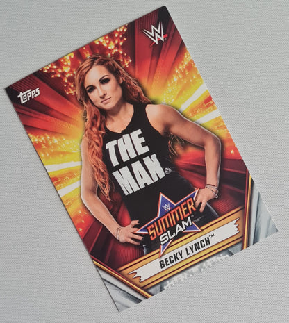 Becky Lynch - 2019 Topps WWE Wrestling SUMMERSLAM Superstar #44