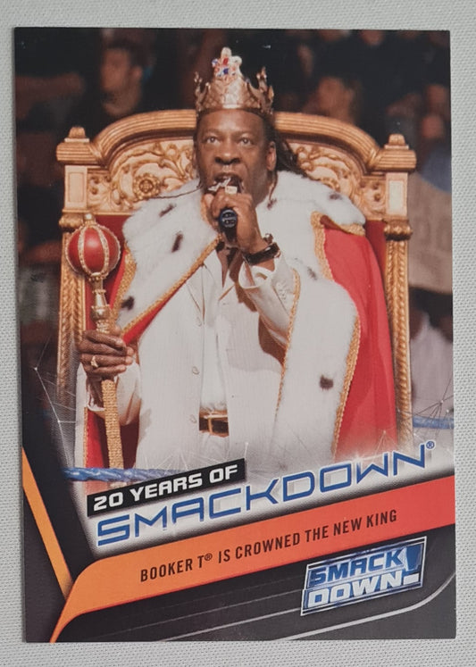 Booker T - 2019 Topps WWE Wrestling SMACK DOWN #SD-22