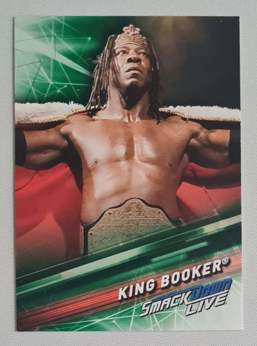 King Booker - 2019 Topps WWE Wrestling Legend SMACK DOWN #66