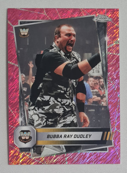 Bubba Ray Dudley - 2025 Topps Chrome WWE Wrestling Legends #9 Pink Shimmer