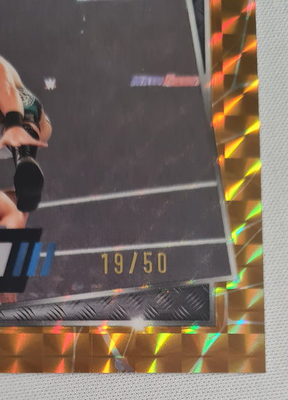 Angel - 2025 Topps Chrome WWE Wrestling SMACK DOWN #27 Gold /50