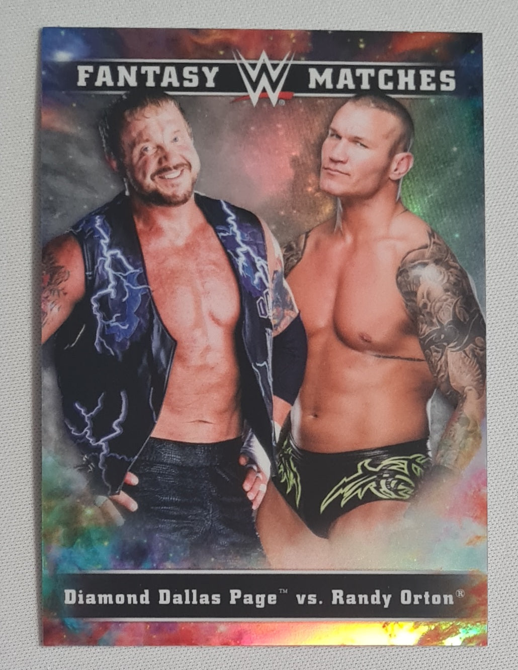 Diamond Dallas Page vs Randy Orton - 2020 Topps WWE Wrestling Fantasy Matches #FM-8