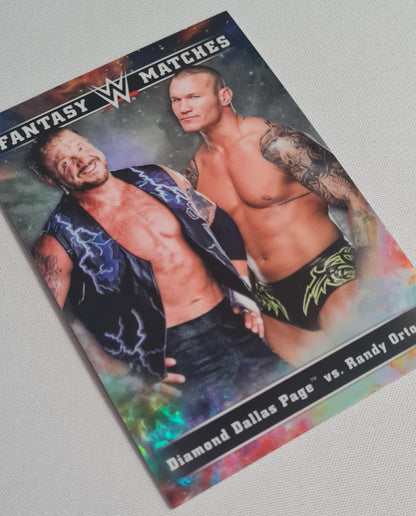Diamond Dallas Page vs Randy Orton - 2020 Topps WWE Wrestling Fantasy Matches #FM-8