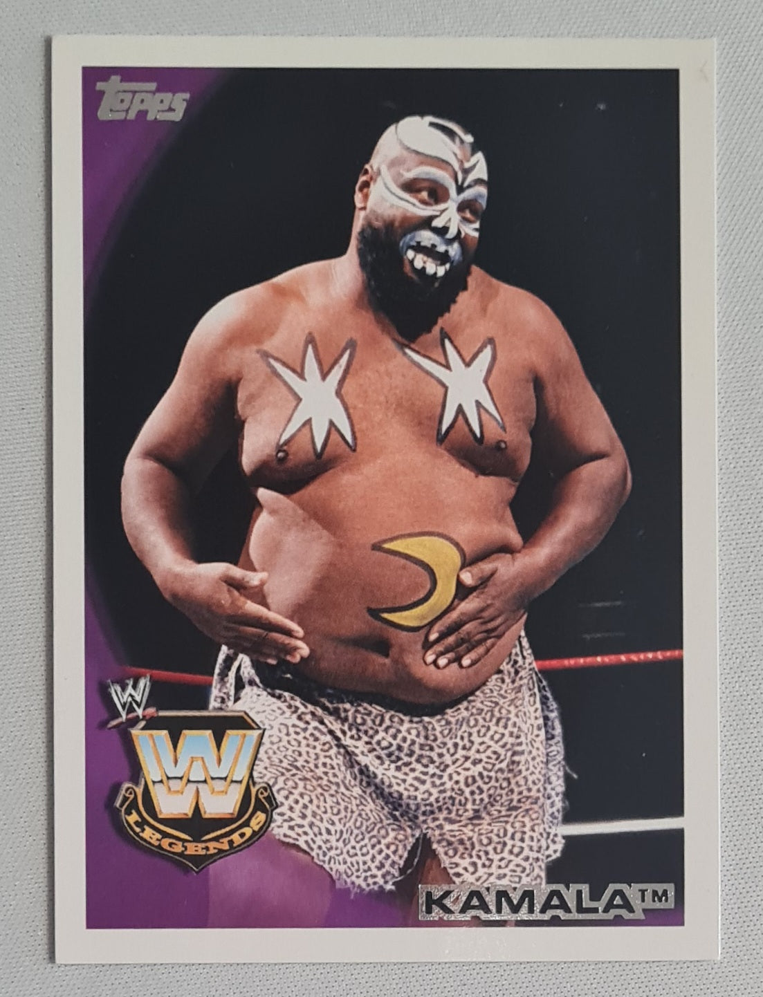 Kamala - 2010 Topps WWE Wrestling Legends #105