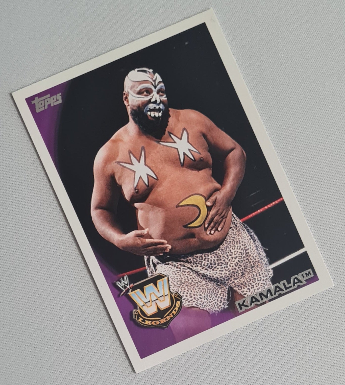Kamala - 2010 Topps WWE Wrestling Legends #105