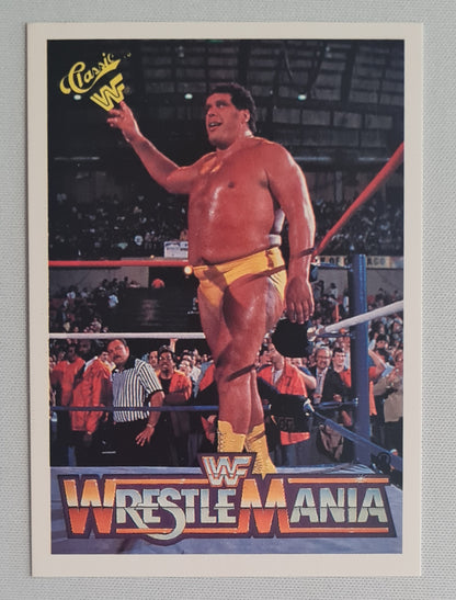 Andre the Giant - 1990 TitansSports WRESTLEMANIA 2 WWF Classic #16