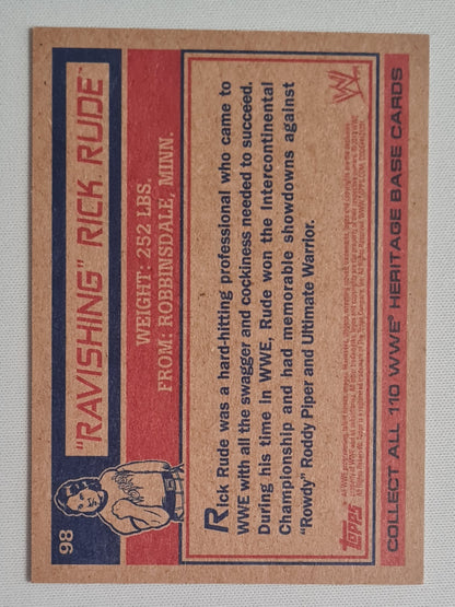 "Ravishing" Rick Rude - 2012 Topps WWE Legends #98