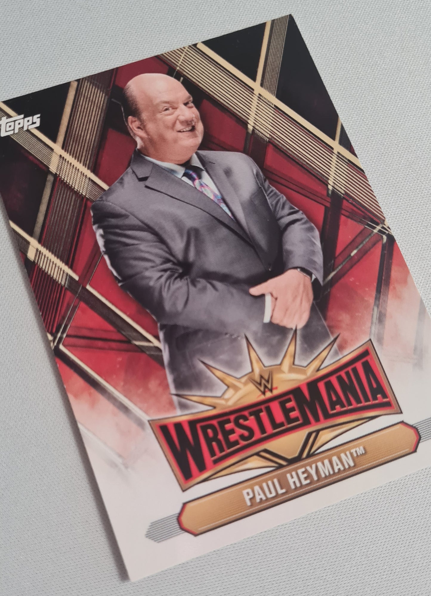Paul Heyman - 2019 Topps WWE Wrestling WrestleMania #WM-1