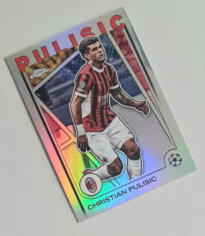 Christian Pulisic - 2025 Topps Soccer AC Milan (CL) #76 Refractor