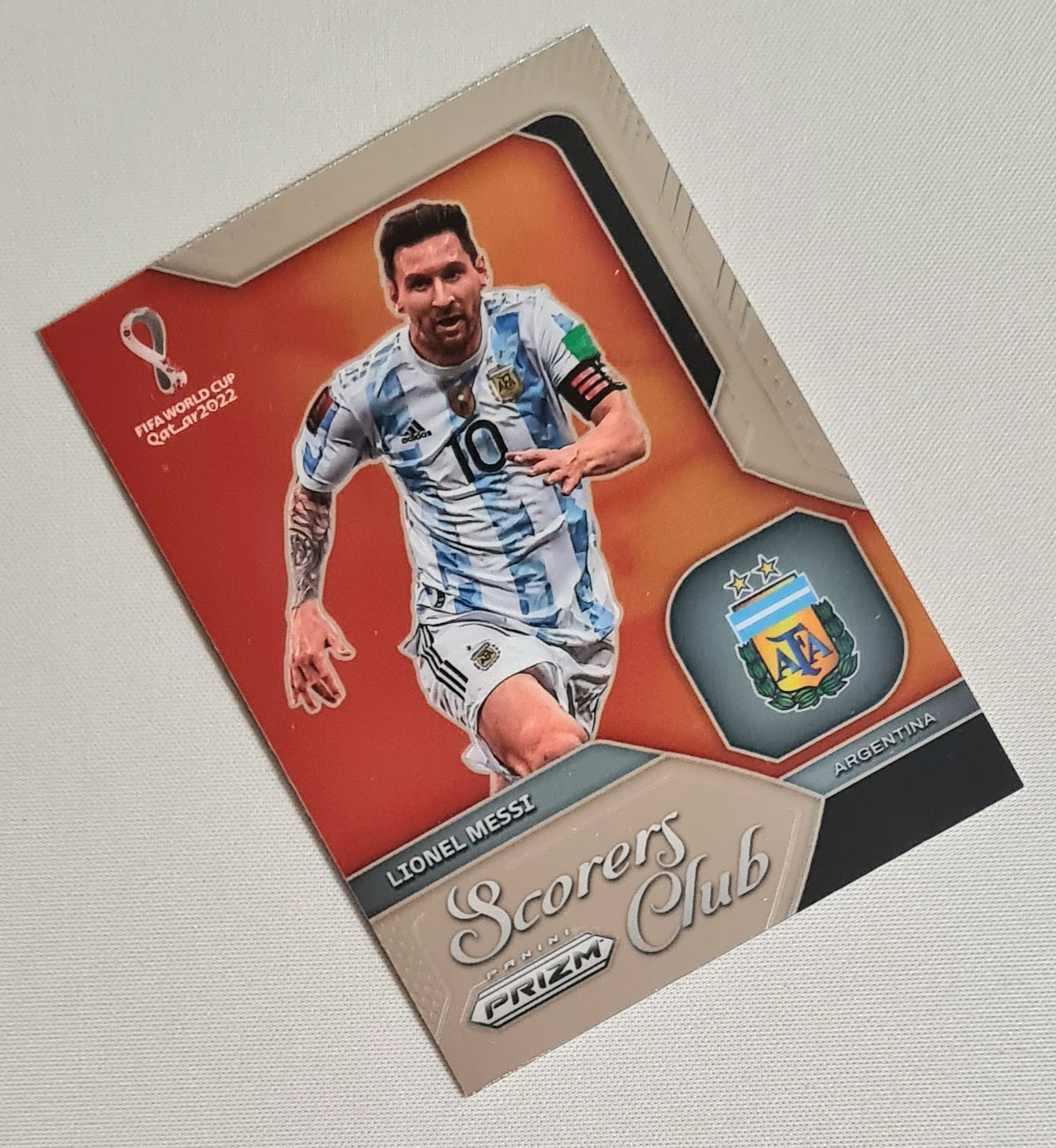 Lionel Messi - 2022 Panini Prizm Scorers Club #10