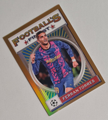 Ferran Torres - 2022 Topps Football's Finest #163