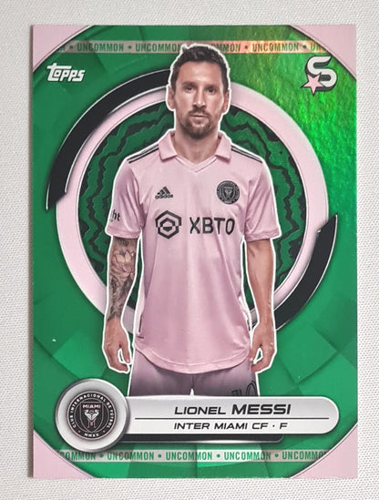 Lionel Messi - 2024 Topps Uncommon Green Inter Miami #1