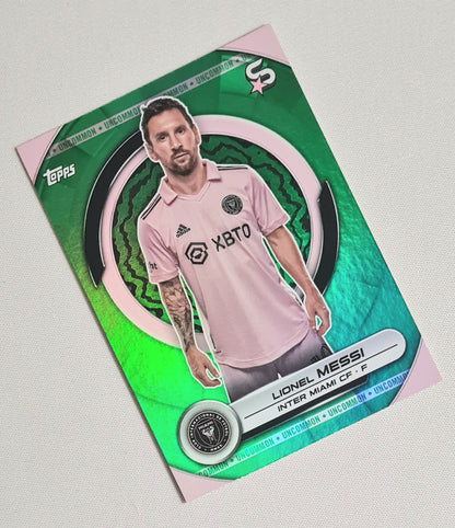 Lionel Messi - 2024 Topps Uncommon Green Inter Miami #1