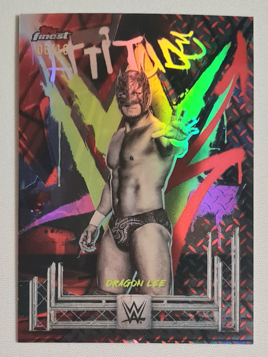 Dragon Lee - 2025 Topps Finest Attitude /10 #279