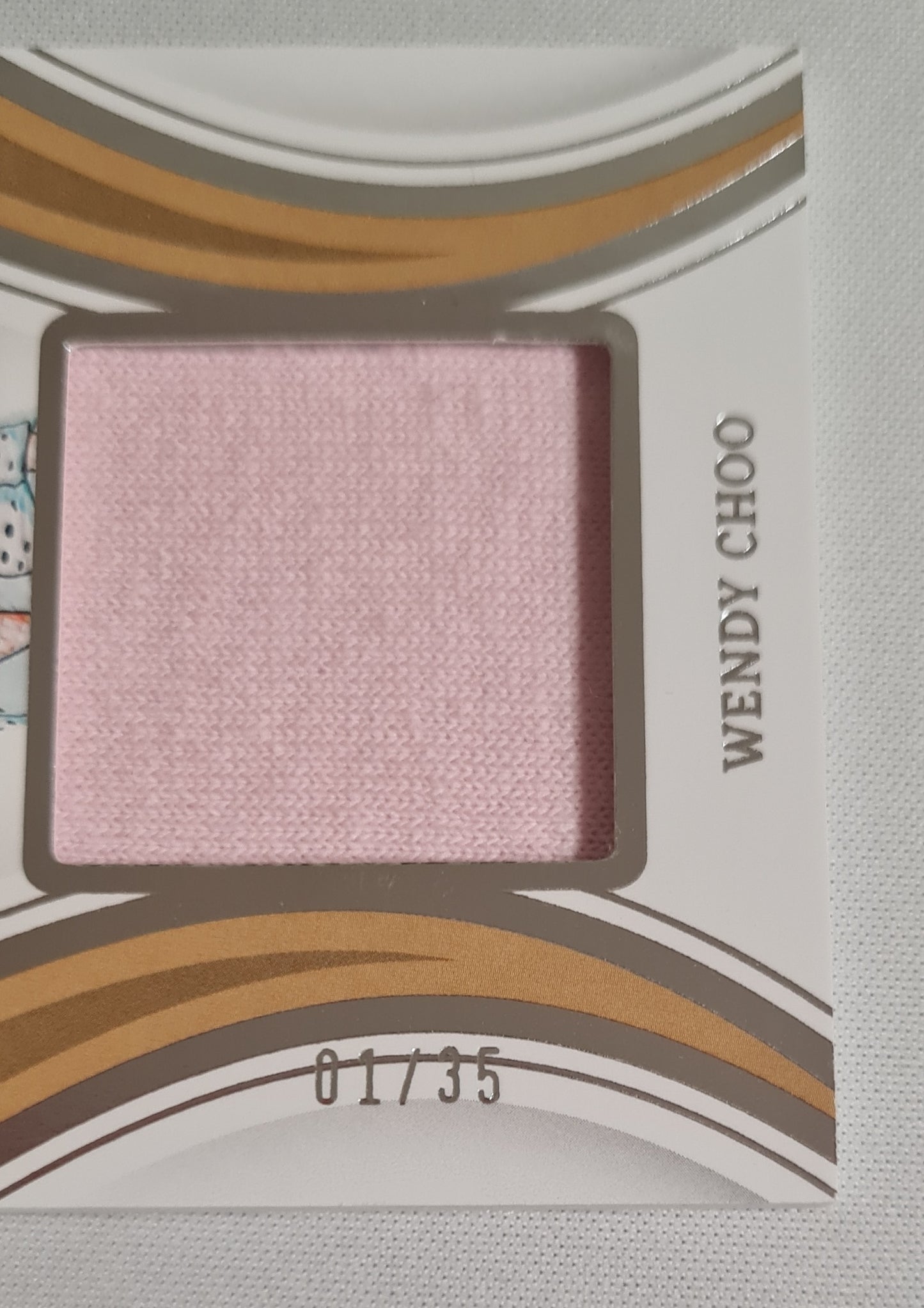 Wendy Choo - 2023 Panini Immaculate Collection /35 Patch #RM-WCH
