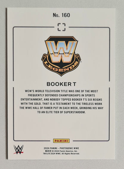 Booker T - 2024 Panini Photogenic #160 Mojo Refractor