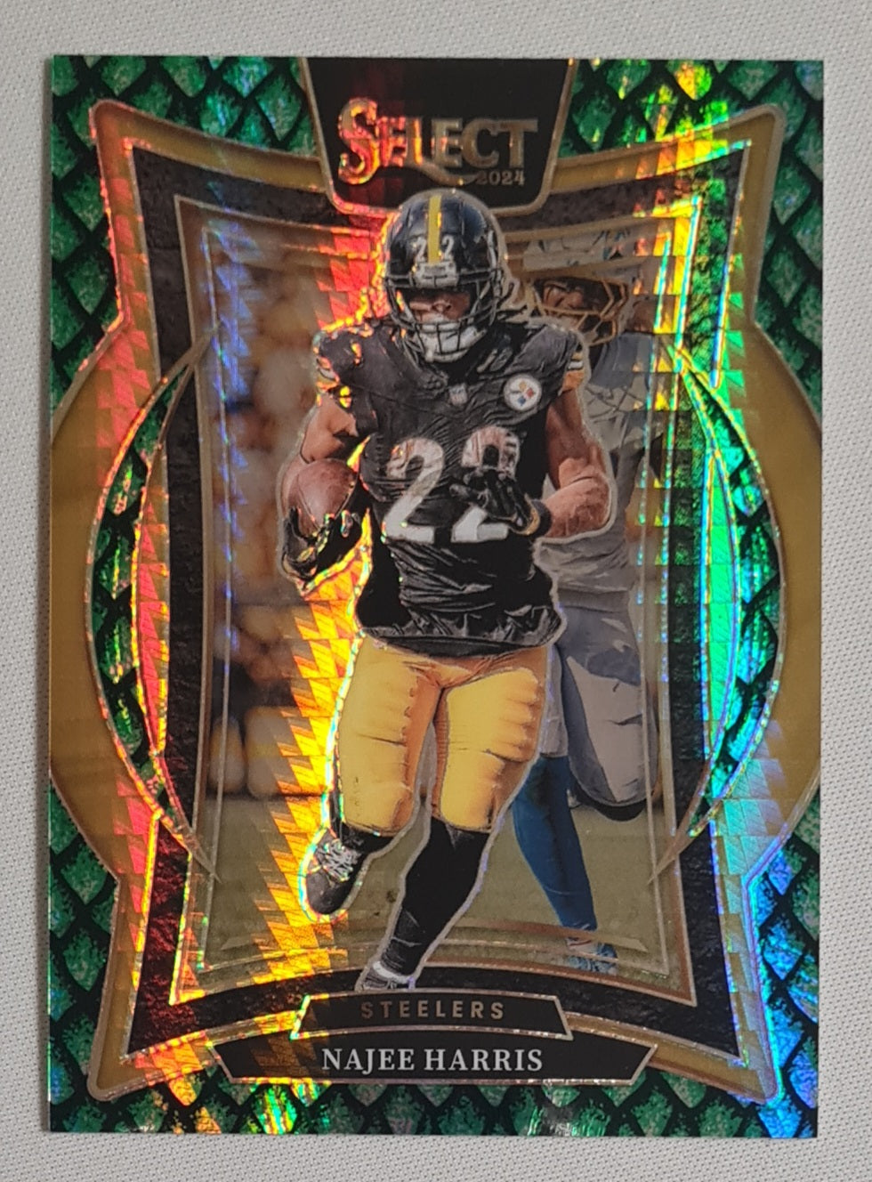Najee Harris - 2024 Panini Prizm Select Dragon Scale /81 #85