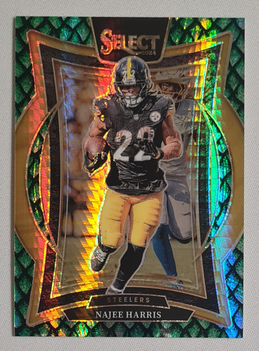 Najee Harris - 2024 Panini Prizm Select Dragon Scale /81 #85