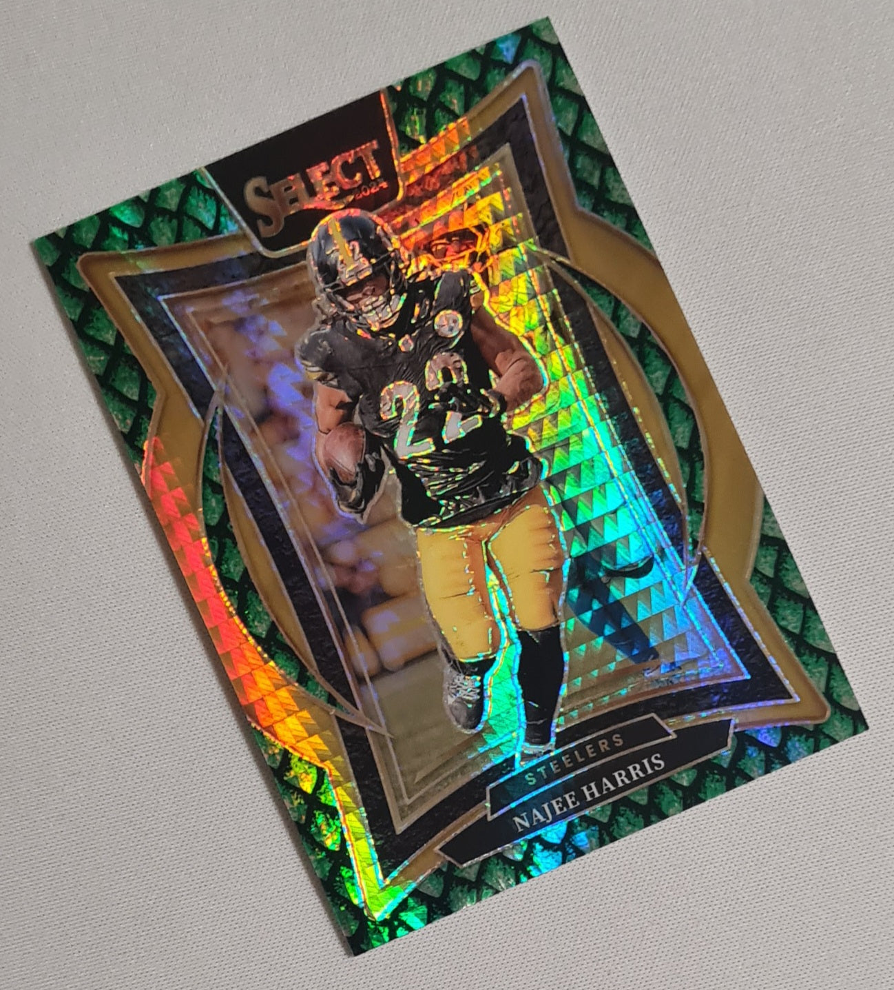 Najee Harris - 2024 Panini Prizm Select Dragon Scale /81 #85