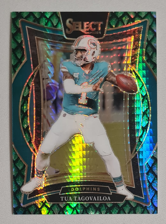 Tua Tagovailoa - 2024 Panini Select Dragon Scale /81 #99