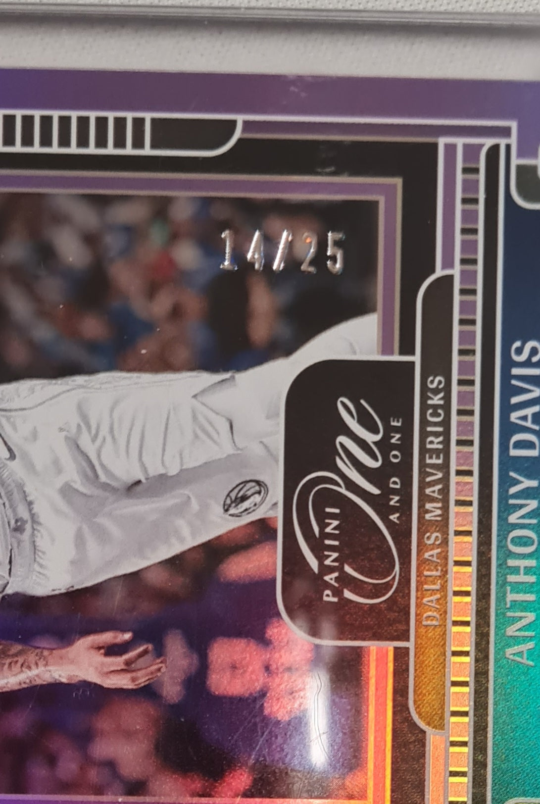 Anthony Davis - 2024-25 Panini One and One Purple /25 #60