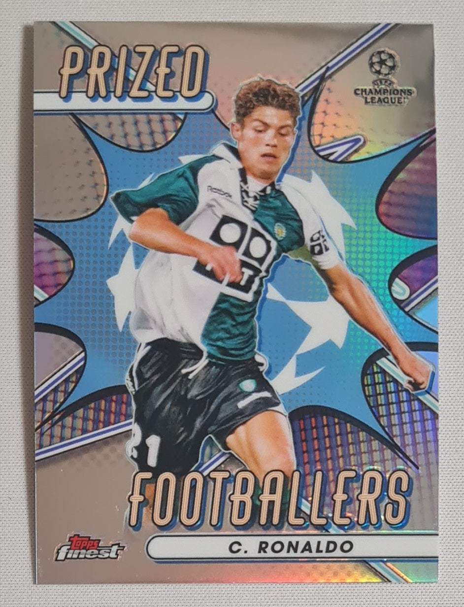 Cristiano Ronaldo - 2023 Topps Finest Prized Footballers #PF-10