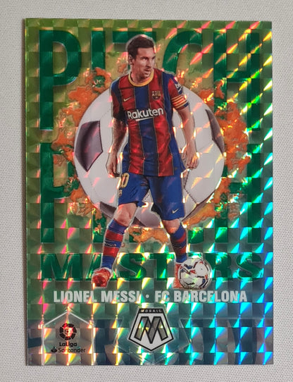 Lionel Messi - 2020-21 Panini Prizm Mosaic Pitch Masters FC Barcelona #12