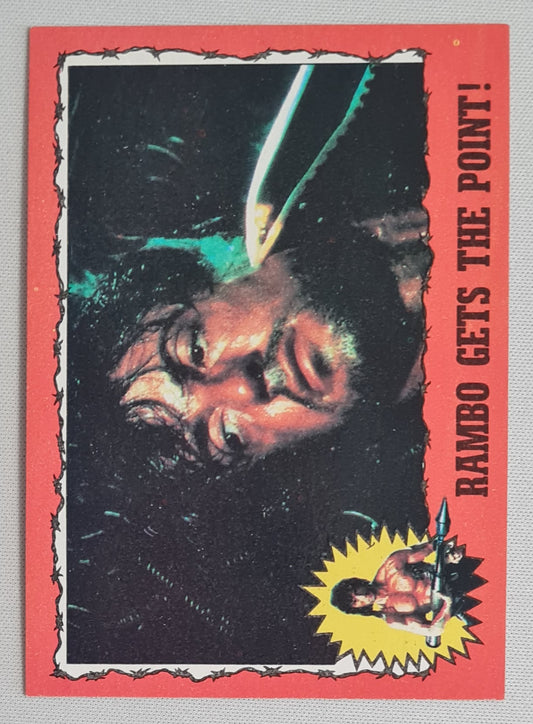 Rambo - 1985 Topps Chewing Gum "First Blood - Part II" #27