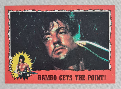 Rambo - 1985 Topps Chewing Gum "First Blood - Part II" #27