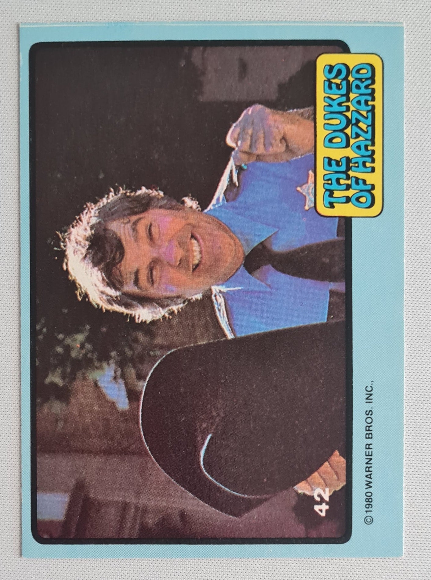 The Dukes of Hazzard - 1980 Warner Bros.Inc featuring: Sheriff Rosco P. Coltrane #42