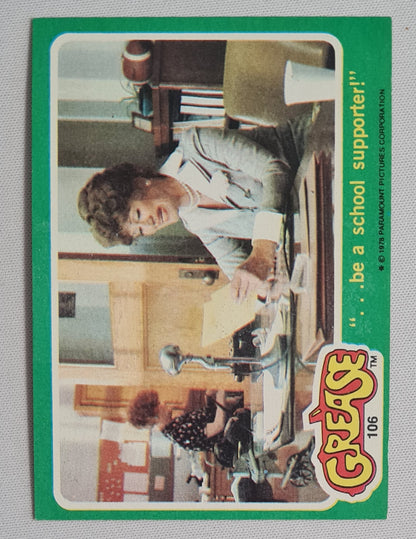 Grease - 1978  Paramount Pictures "... be a school Supporter!" 106