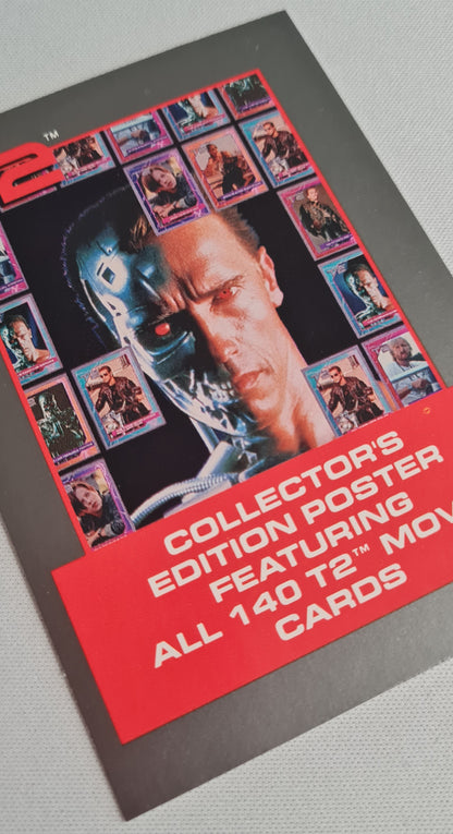 Terminator 2 - 1991 Carolco Pictures Collectors Edition Poster (Card) Featuring all 140 T2 Movie Cards