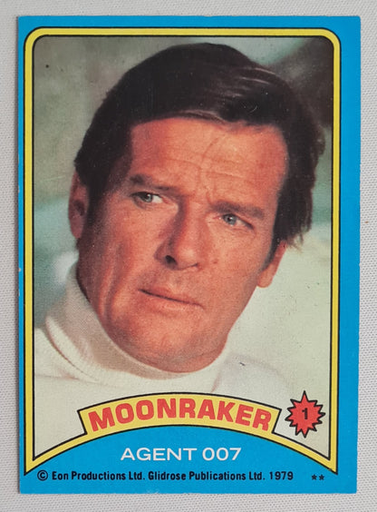 James Bond 007  - 1979 Eon Productions Moonraker Agent 007 (Roger Moore) #1