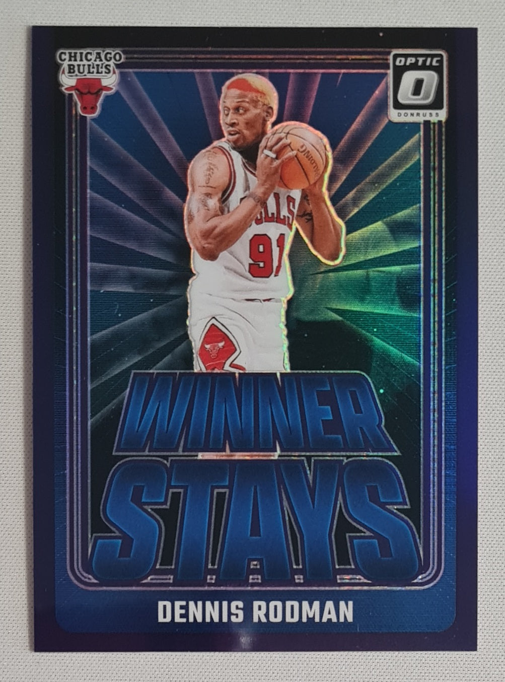 Dennis Rodman - 2024/25 Panini Donruss Optic Basketball NBA Chicago Bulls #16 Prizm