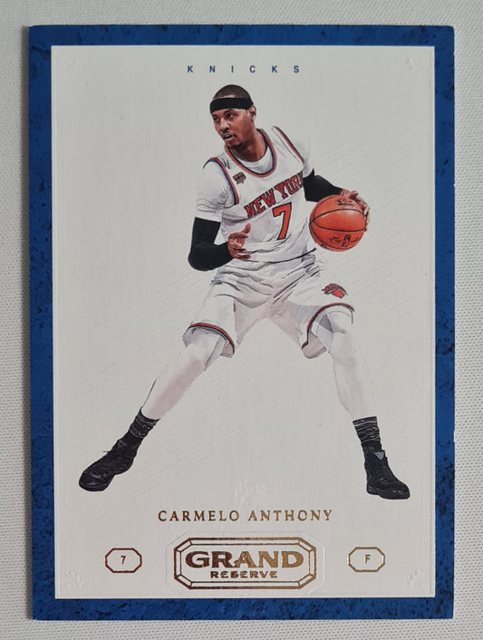 Carmelo Anthony - 2016/17 Panini Grand Reserve Basketball NBA NY Knicks #36