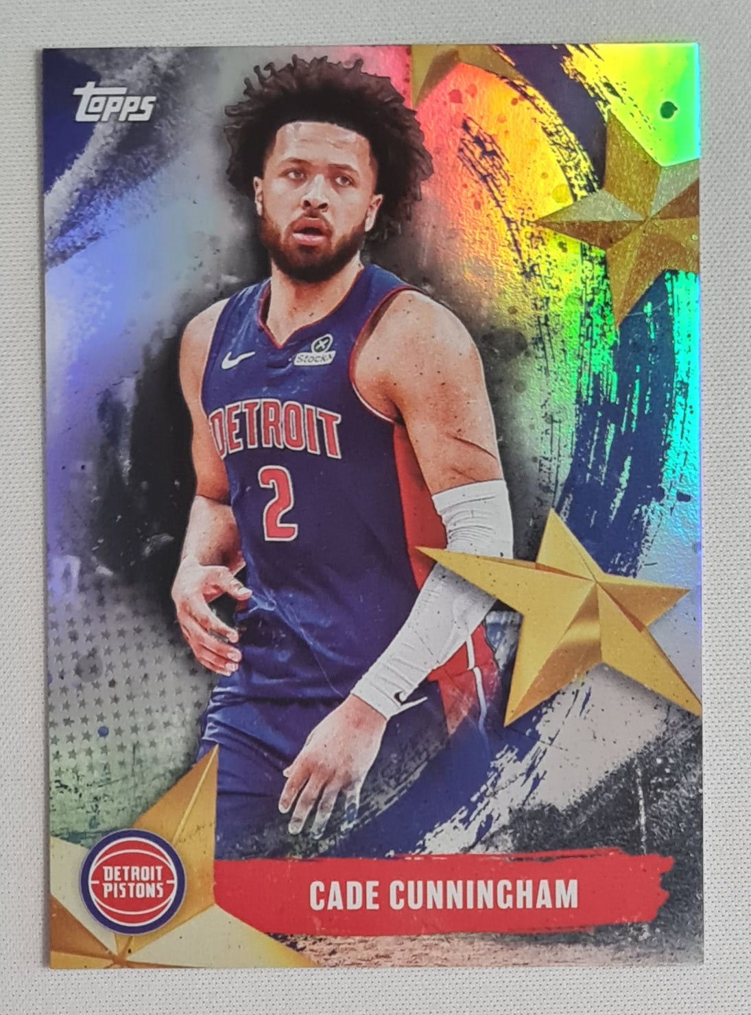 Cade Cunningham - 2025 Topps Basketball Stars of NBA - NBA Detroit Pistons #SA-14 Refractor