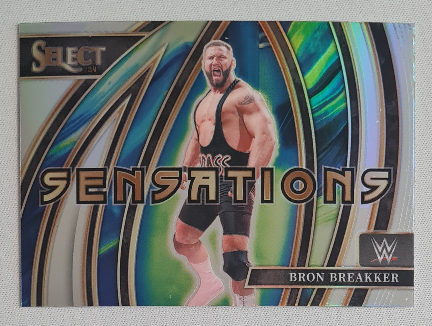 Bron Breakker - 2024 Panini Select WWE Wrestling Sensations RAW #4 Prizm