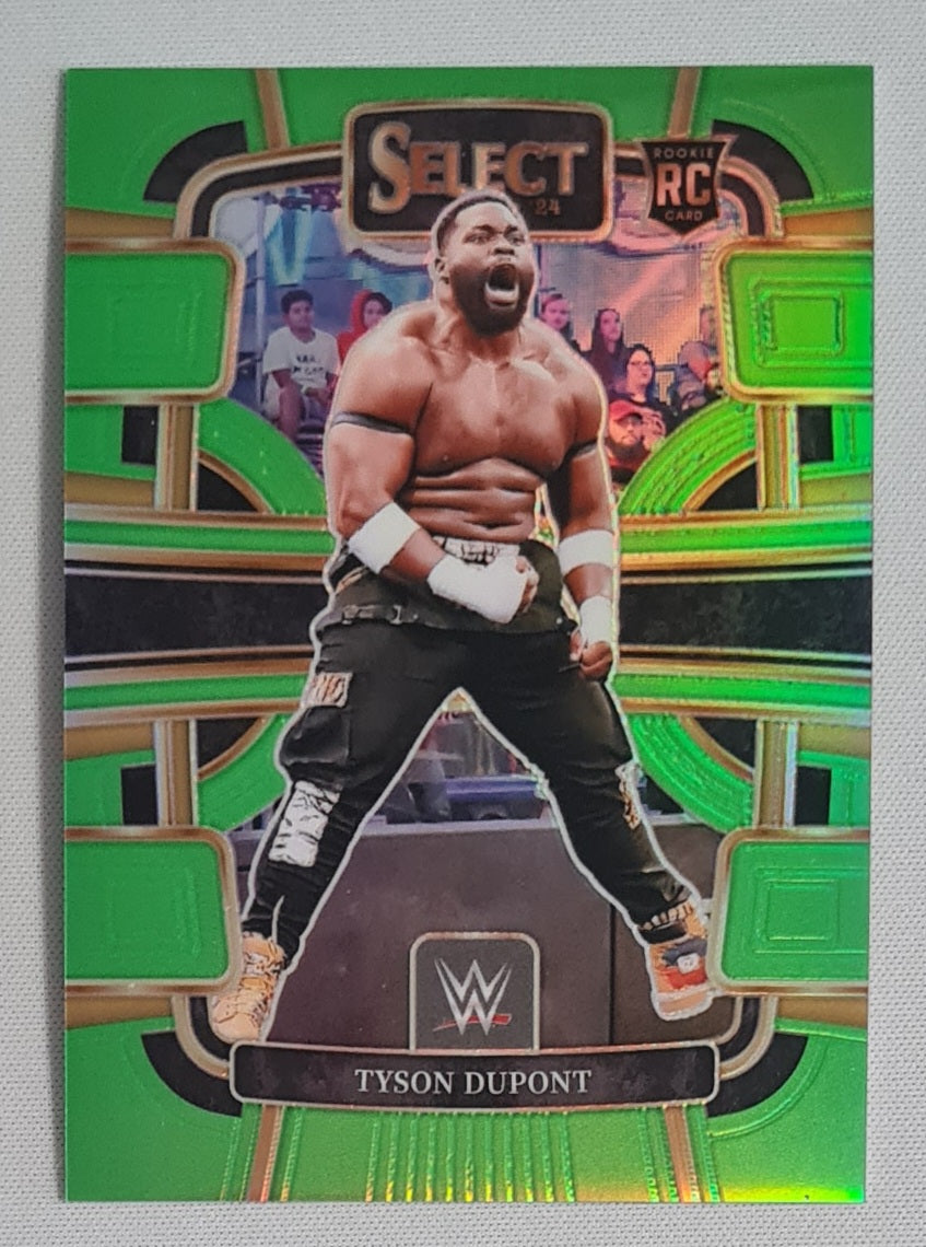 Tyson Dupont - 2024 Panini Select WWE Wrestling NXT #68 Green Prizm /75