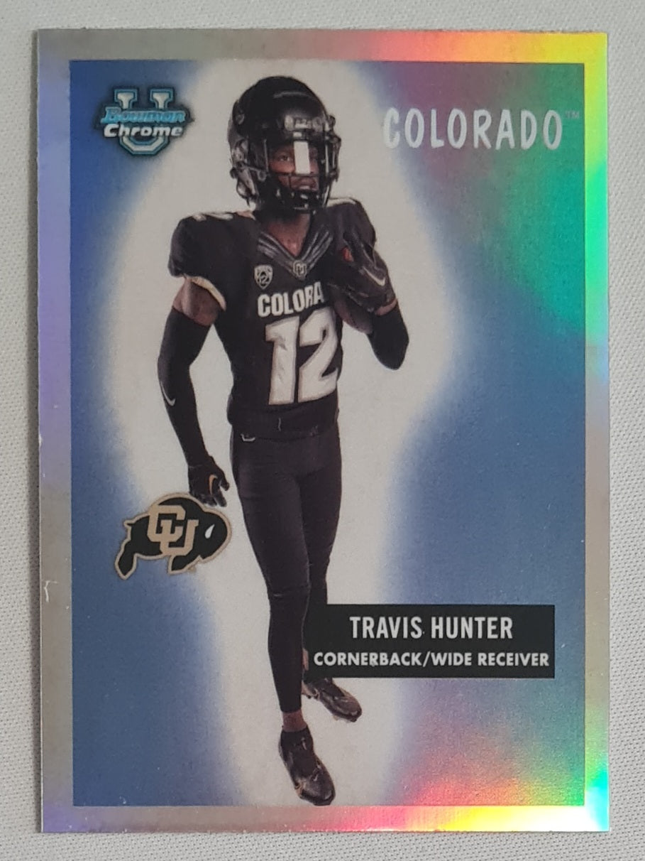 Travis Hunter - 2023 Topps Bowman Chrome Colorado #55BF-10 Refractor