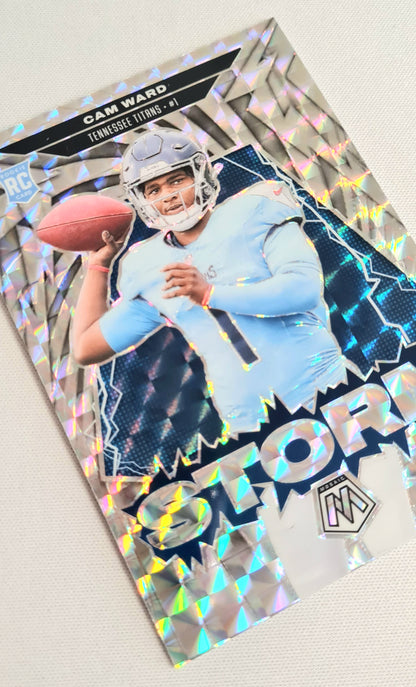 Cam Ward - 2025 Panini Mosaic Football - STORM - NFL Tennessee Titans #2