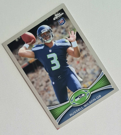Russell Wilson - 2012 Topps Chrome Football NFL Seattle Seahawks (RC) #40