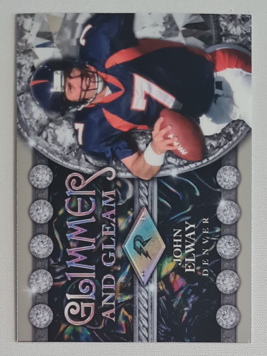John Elway - 2025 Topps  Football NFL Denver Broncos - Glimmer and Cleam - #GG-3