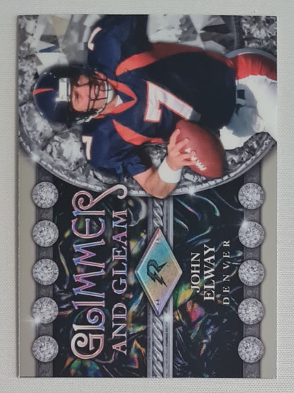 John Elway - 2025 Topps  Football NFL Denver Broncos - Glimmer and Cleam - #GG-3