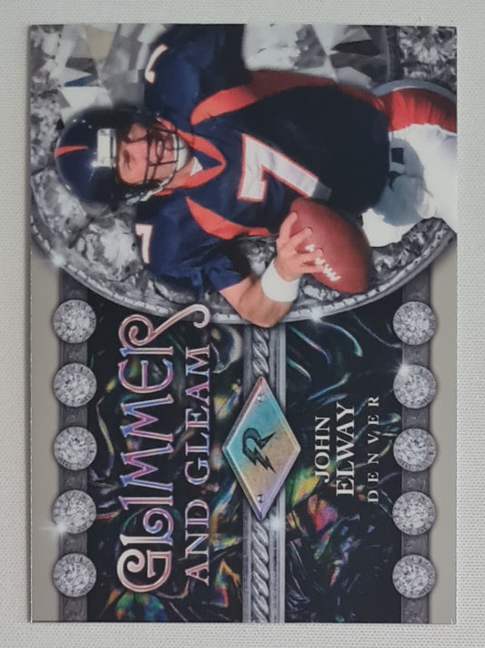 John Elway - 2025 Topps  Football NFL Denver Broncos - Glimmer and Cleam - #GG-3
