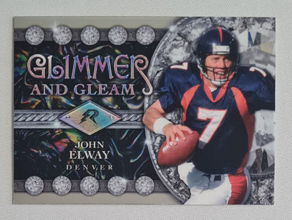 John Elway - 2025 Topps  Football NFL Denver Broncos - Glimmer and Cleam - #GG-3