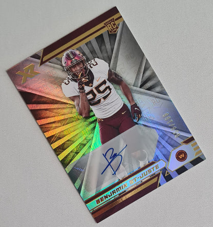 Benjamin St-Juste - 2021 Panini Xr Football NFL Washington Commanders (RC) #153 /199 /Autograph