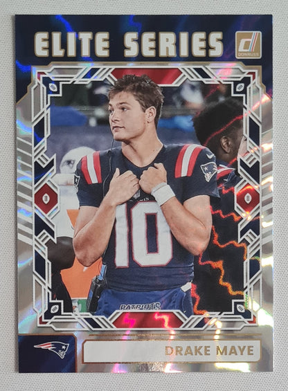Drake Maye - 2025 Panini Donruss Football NFL New England Patriots - Elite Series - #TES-DMA